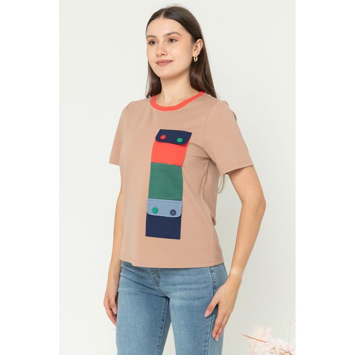 Gambar *Ready Stok* SISTER'S - Atasan Kaos C1470 (CAP) - Krem, M dari Sisters Fashion Group undefined Tokopedia