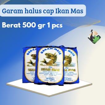 Gambar Garam Meja Cap Ikan Mas 500 gr - 1 pcs dari kasavaku undefined Tokopedia