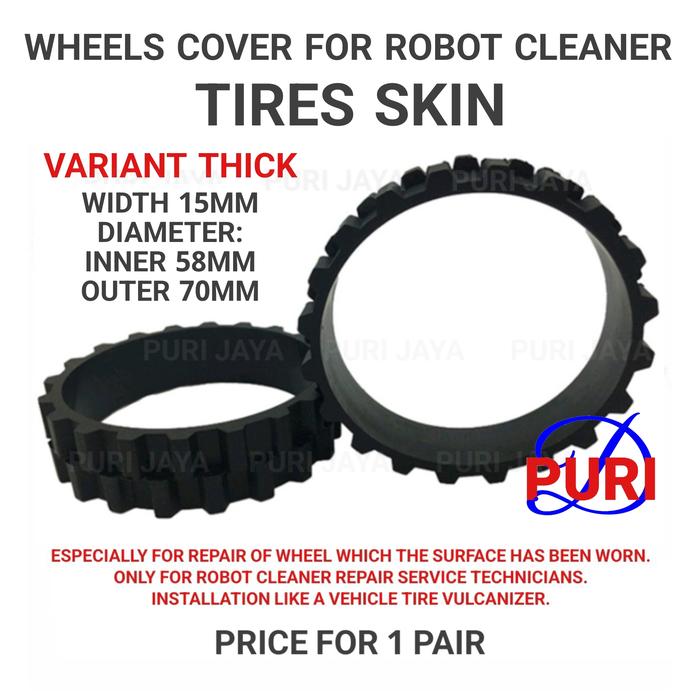 Gambar Filter Robot Cleaner Mi Mop P Pro 3C Roller Brush STYTJ02ZHM STYJ02YM - Tires Skin dari Puri Jaya_NEW undefined Tokopedia