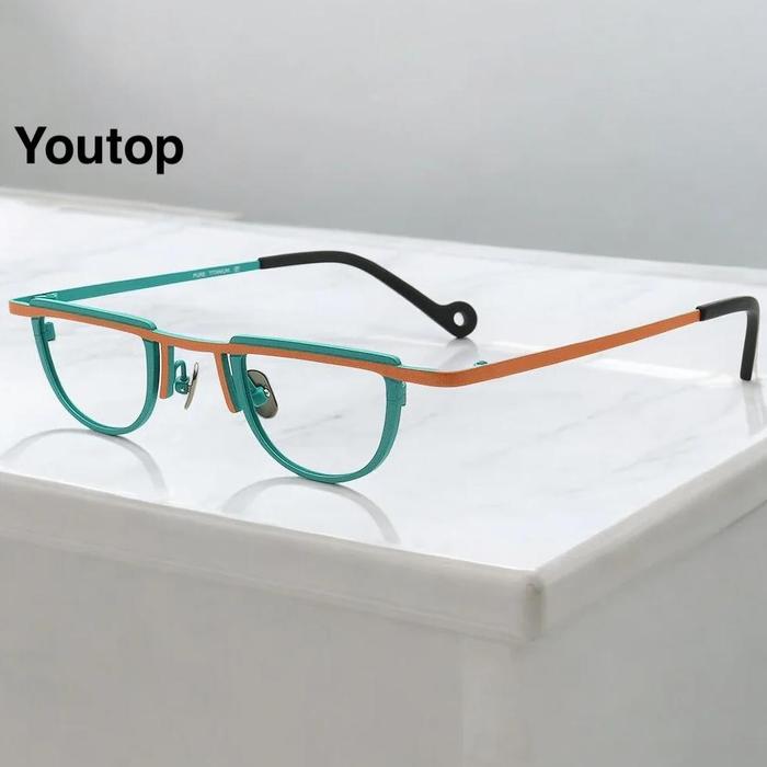 Eyeglasses Trends Mens Colored Eyeglass Frames Jual Vintage - Main Image