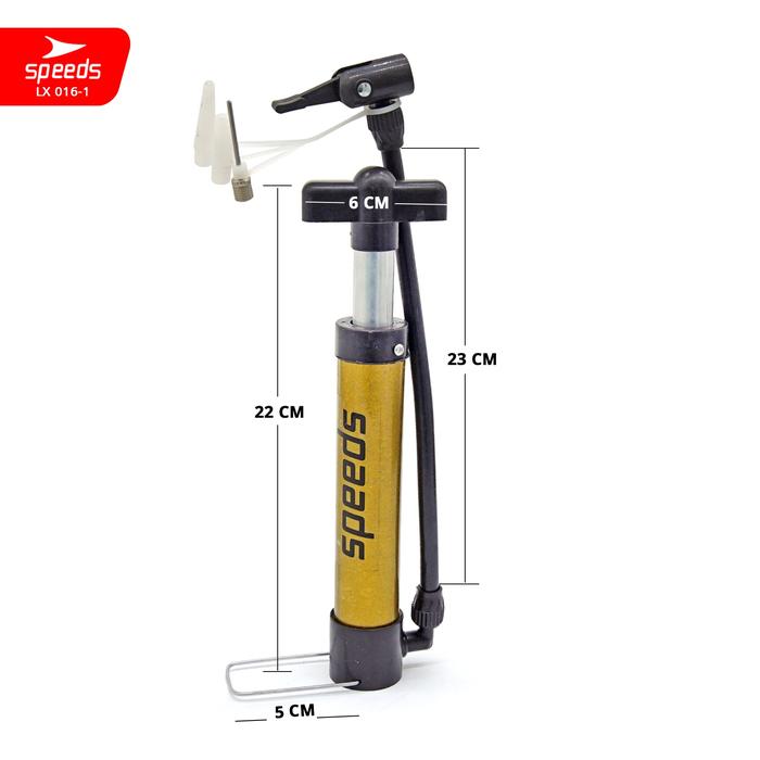 Gambar SPEEDS Pompa Mini Kaki Manual Pompa Angin Portable Pompa Kolam 016-12 - -1 GOLD dari Calary Toys undefined Tokopedia