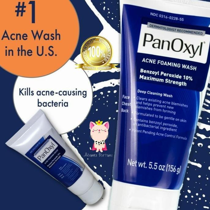 Gambar Terbaru Share In Panoxyl Acne Foaming Wash Benzoyl Peroxide 10 % Best Seller - 30gr, panoxyl 10% dari Nohijip Shopid undefined Tokopedia