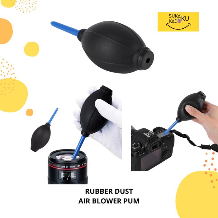 Gambar Rubber Dust Air Blower Cleaning Pump Pompa Karet Pembersih Debu Lensa Kamera Keyboard - RubberPump dari SUKAKU Emporium undefined Tokopedia