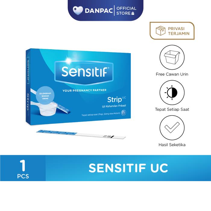 Gambar Sensitif UC Test Pack isi 1 Pcs / Alat Tes Kehamilan dari Danpac Store undefined Tokopedia