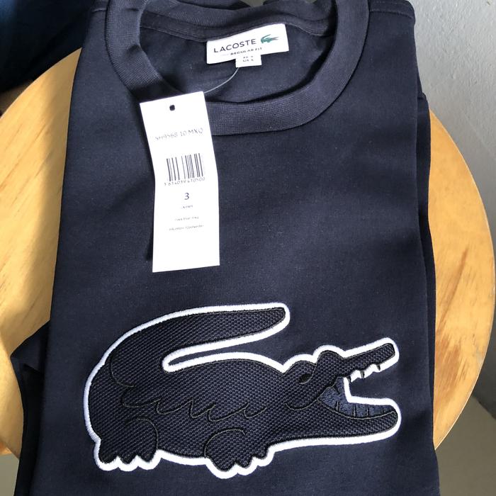 Lacoste Sport Lacoste Paisley Sweatshirt Lacoste Crocodile Logo