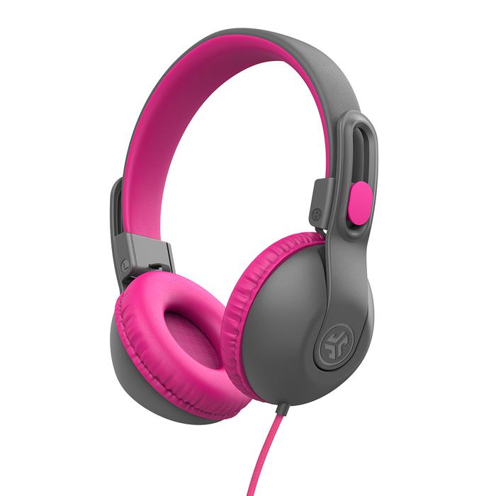 Gambar JLab JBUDDIES Studio 2 Kids Wired Headphone Headset Anak Cewek Cowok Pink Biru - Pink-Grey dari JLab Indonesia undefined Tokopedia