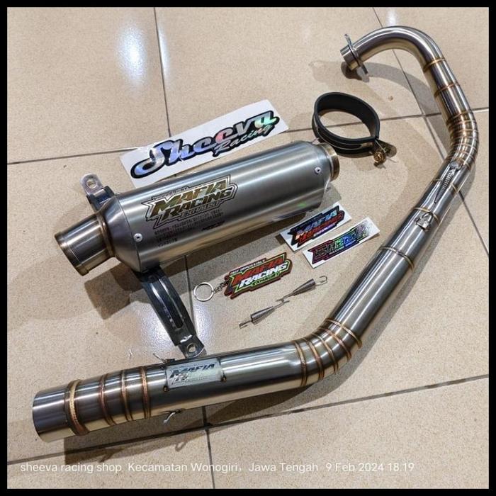 Gambar KNALPOT RACING MAFIA FULLSET SATRIA FU KARBU ROADR KHUSUS UB POSTEP UNDERBONE - Predator, FU KARBU UB dari INTAN JAYA PART undefined 5 Tokopedia