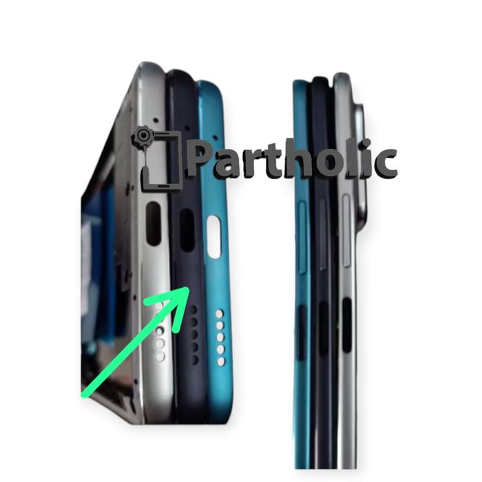 Gambar Middle Frame Xiaomi Poco X3 GT / Tulang Bolong Original - Hitam dari Partholic Jakarta undefined Tokopedia