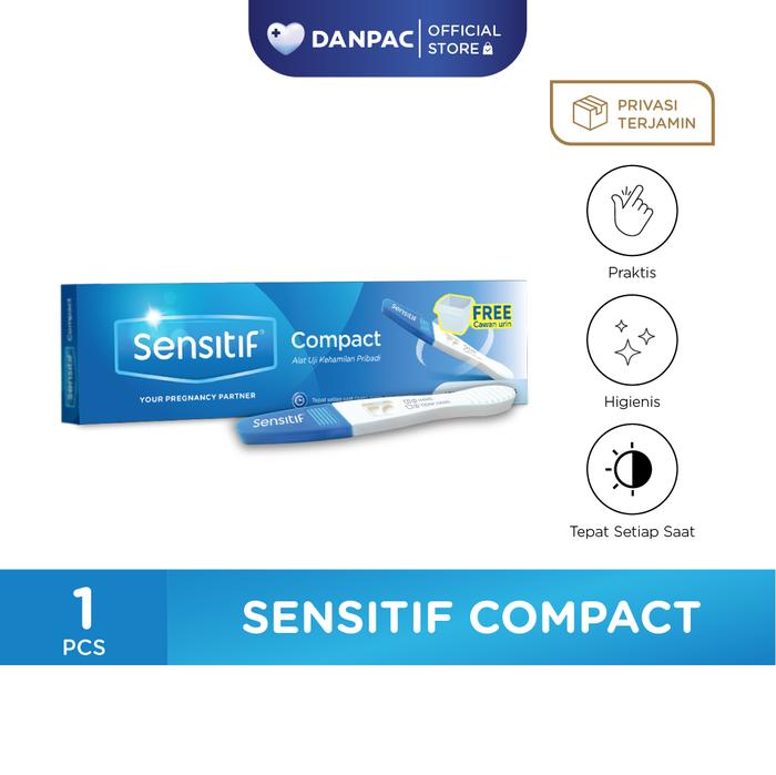 Gambar Alat Tes Kehamilan Sensitif Compact | Tes Kehamilan Pribadi dari Danpac Store undefined Tokopedia