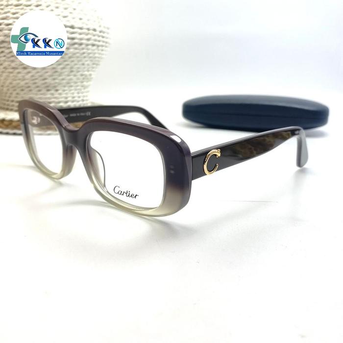 Gambar kacamata wanita baca premium plus minus progresif potocromic - Abu-abu, Hanya frame dari klinik kacamataQu undefined Tokopedia