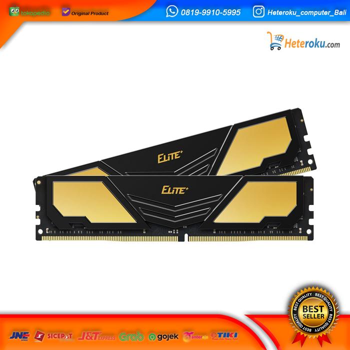 Jual RAM TEAM ELITE PLUS DDR4 32GB 2X16GB PC 3200 Pendingin