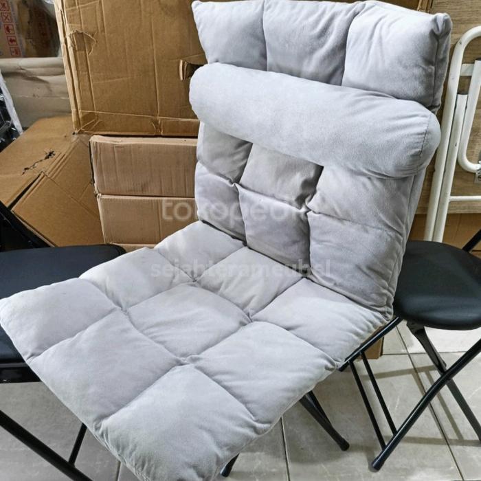 Gambar kursi lipat jok busa sofa lesehan oscar folding chair kursi cafe dari sejahtera furniture Cengkareng undefined Tokopedia