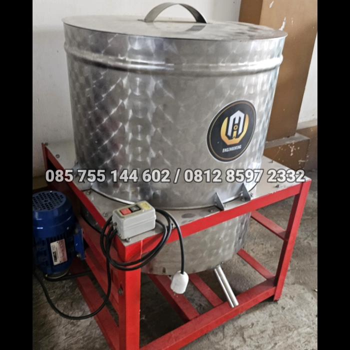 Gambar Mesin Spinner Peniris Minyak 25-30kg Mesin Pengering Minyak Besar 96 Liter dari SUMBER MAKMUR MEKANIK 01 undefined Tokopedia