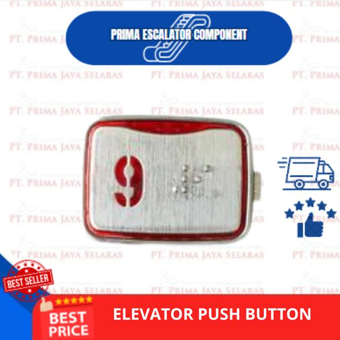 Gambar LIFT BUTTON SIGMA/ELEVATOR PUSH BUTTON SQUARE/TOMBOL LIFT SIGMA KOTAK - 9 dari Prima Escalator Component undefined Tokopedia