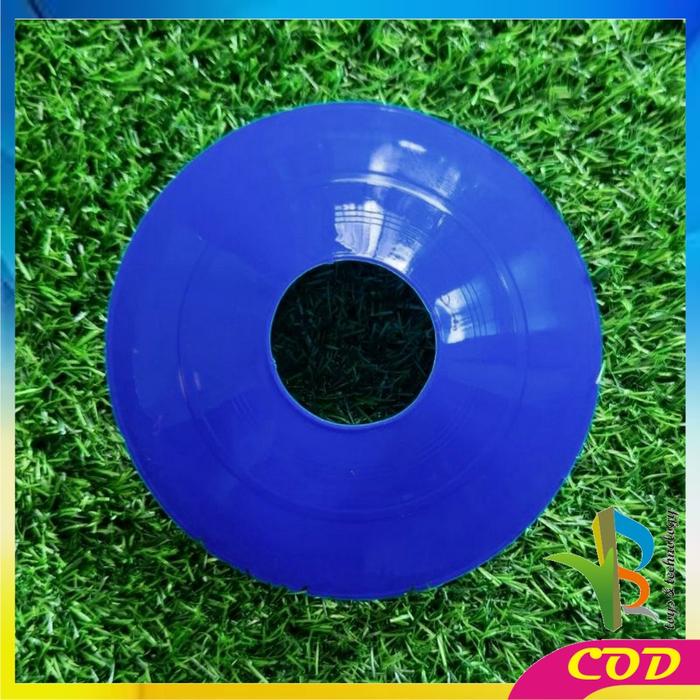 Gambar [COD] RB O20 Cone Mangkok Olahraga Sepak Bola / Cone Mangkuk Bola Kaki Futsal Training Latihan Atlet / Kun Mangkok Marker - Biru dari RB TOYS AND TECHNOLOGY undefined Tokopedia
