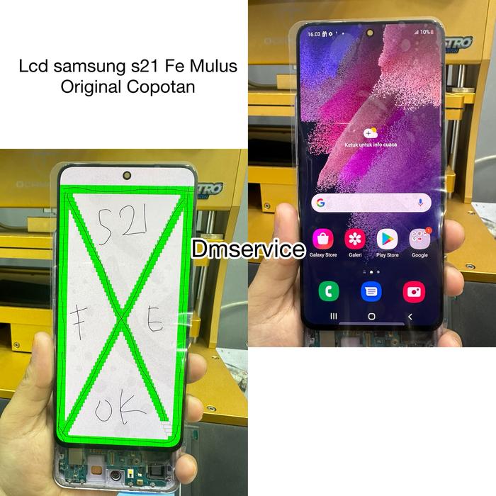 Gambar Lcd samsung s21 fe Mulus original copotan dari Meysa08 undefined Tokopedia