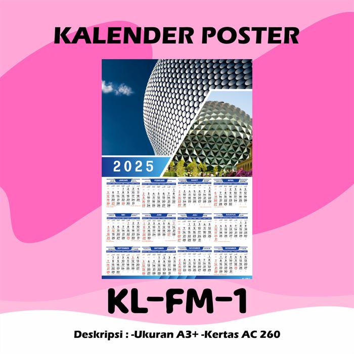 Gambar Cetak KALENDER TEMA FORMAL - kalender poster - kalender dinding kantor - KL-FM 1 dari AZKA PRINT PUSAT undefined Tokopedia