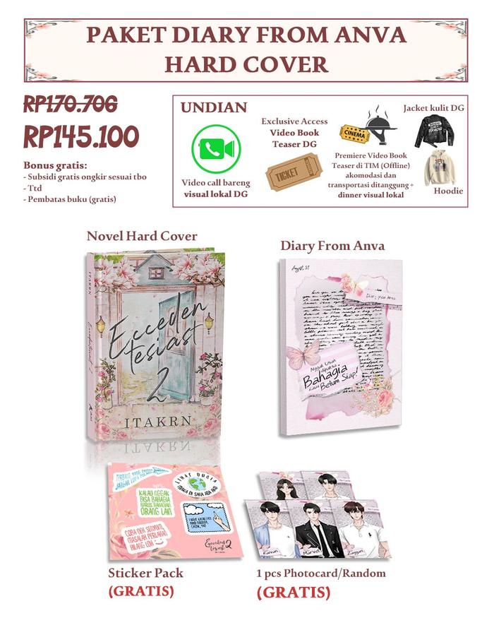 Gambar PRE ORDER - BUKU NOVEL - ECCEDENTESIAST 2 BY ITAKRN - BUMI FIKSI - ANVA HC dari Bumi Fiksi Makassar undefined Tokopedia