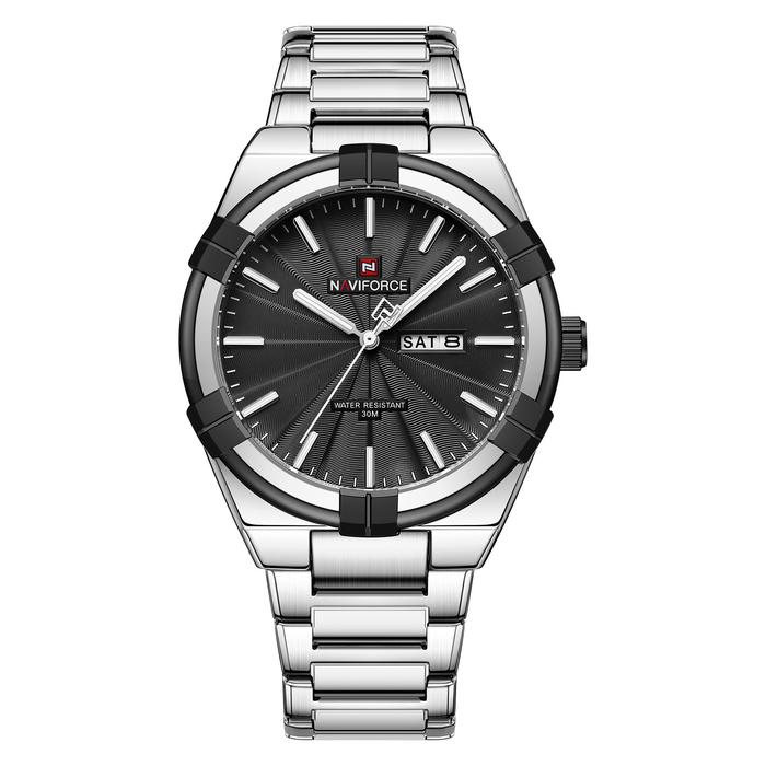 Stainless Steel Naviforce Strap Promo Jam Tangan Pria Naviforce