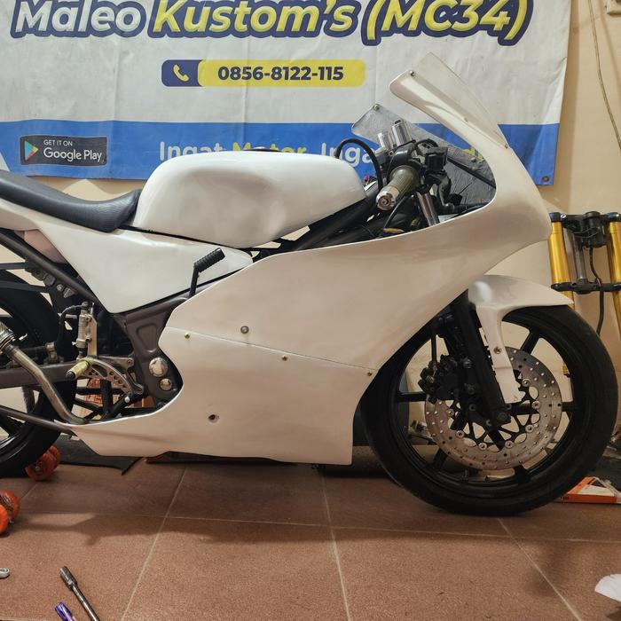 Gambar fairing depan balap moto3 dan spakbor moriwaki nsf rs125 dari Maleocustom undefined Tokopedia