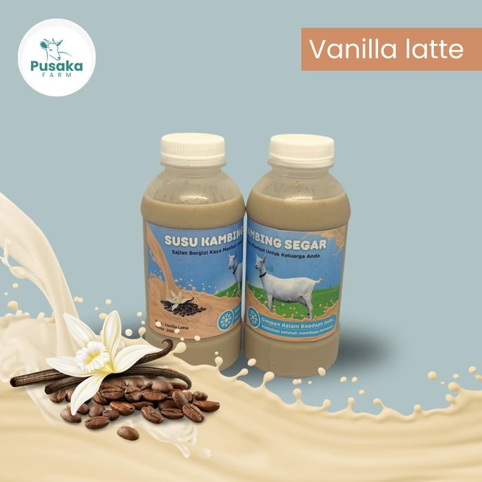Gambar Susu Kambing Segar 200ml Macam-macam Rasa - Vanilla Latte dari Pusaka Dairy Farm undefined Tokopedia