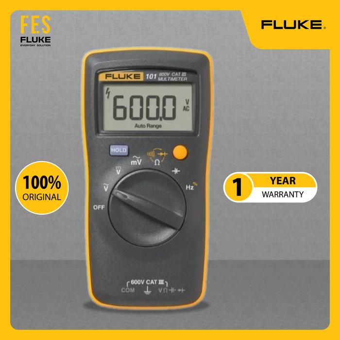 Promo Fluke 101 Digital Multimeter CAT III 600V Cicil 0% 3x - Jakarta ...