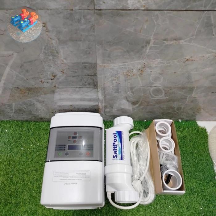 Gambar SALT CHLORINATOR CFSC 40 SALT CHLORINATOR GENERATOR 40 gram SALT CHLORIN GARAM SWIMMING POOL dari PUSAT POMPA TEKNIK PPT undefined Tokopedia