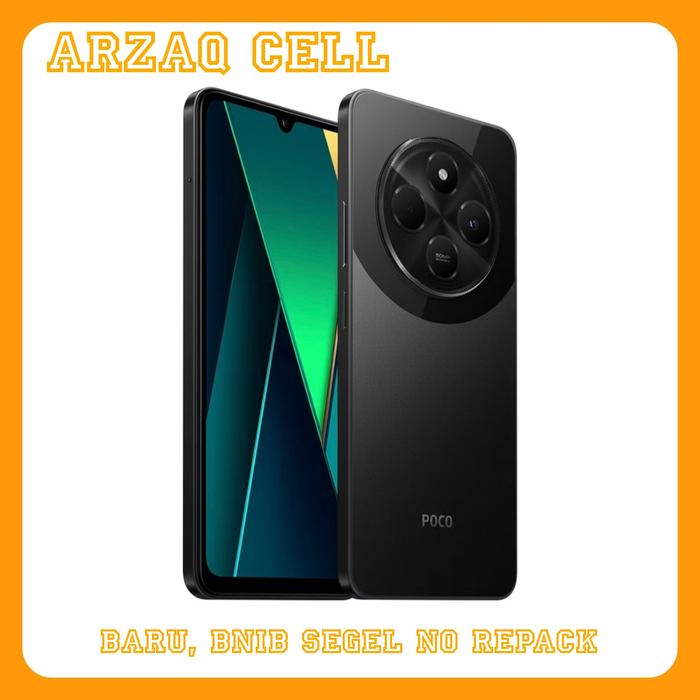 Gambar POCO C75 Ram [ 6/128 ] GB - Hitam dari ARZAQ CELL undefined Tokopedia