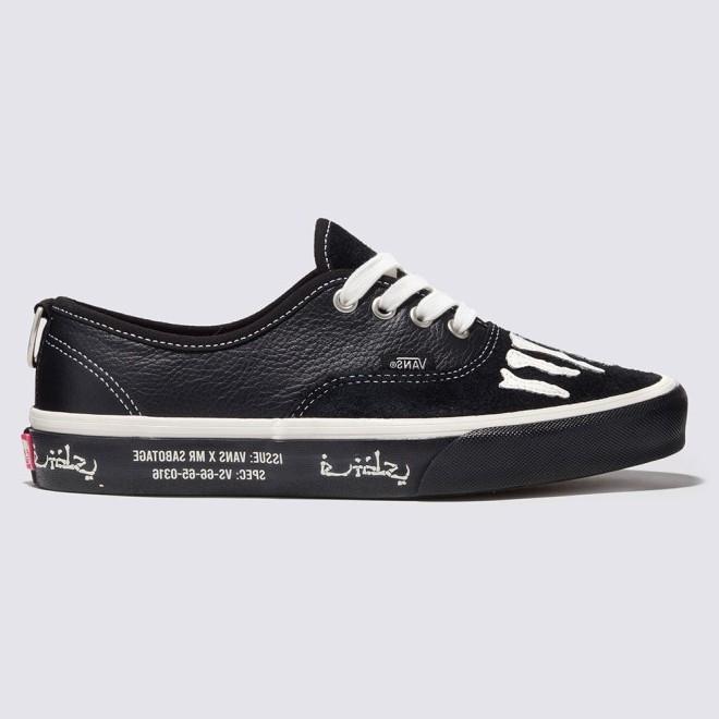 Jual VANS AUTHENTIC x MARK SBTG SABOTAGE BLACK MARSHMALLOW