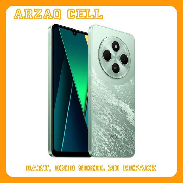 Gambar POCO C75 Ram [ 6/128 ] GB - Hijau dari ARZAQ CELL undefined 3 Tokopedia
