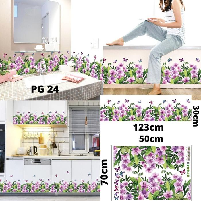 Gambar WALL STICKER STIKER SETIKER WALLSTIKER WALLSTICKER DINDING PAGAR LIS BORDER RUMPUT BUNGA MATAHARI SUNFLOWER DEKORASI RUMAH RUANG MAKAN TAMU KAMAR WALSTIKER DEKOR DECOR TEMBOK KERAMIK KRAMIK DAPUR POT RAK SANGKAR BURUNG WALLPAPER PAPER WELPEPER DAUN - PG 24 dari Wallpaper Best Seller undefined Tokopedia