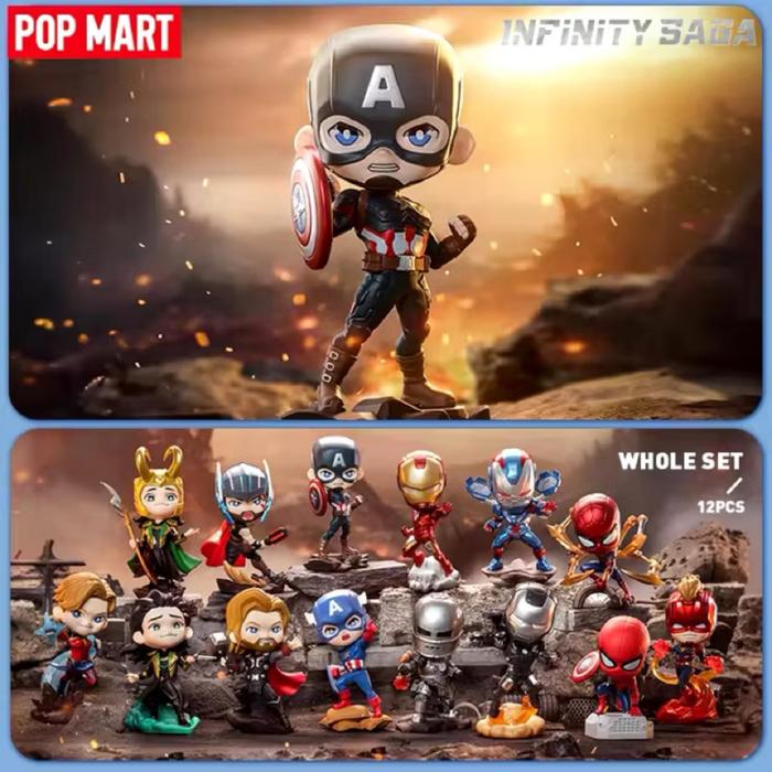 POP MART MARVEL INFINITYSEGAアベンジャーズ12体+a Amazon | POP MART