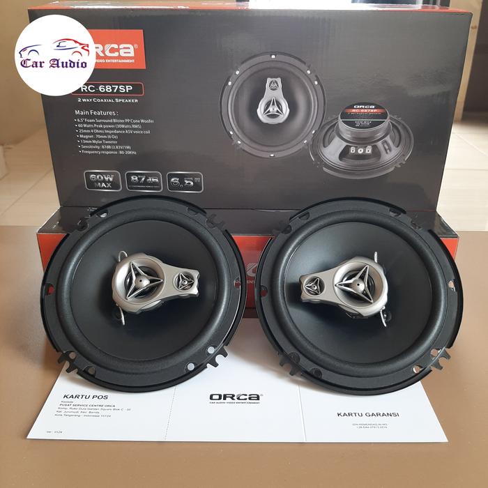 Gambar Speaker Mobil merk ORCA RC - 689SP atau Speaker Avansa Agya Calya Brio - TANPA RING dari CarAudioTTShop undefined Tokopedia