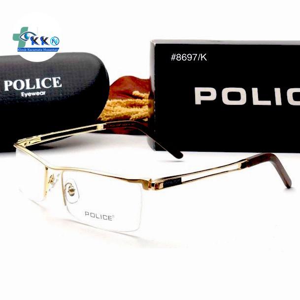 Gambar Kacamata pria sport premium titanium plus minus Antiradiasi potocromic Bluecromic - Kuning, Hanya Frame dari klinik kacamataQu undefined Tokopedia