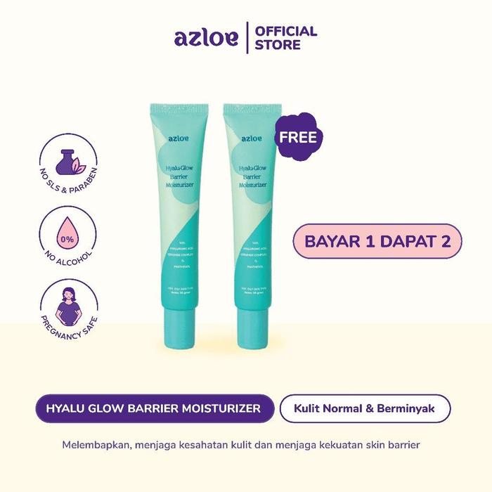 Gambar READY STOCK Hyalu-Glow Barrier Moisturizer | Pelembap wajah untuk kulit berminyak | SkinBarrier Ceramide Ori!! - BAYAR 1 DAPAT 2 dari Gugun Belanja undefined Tokopedia