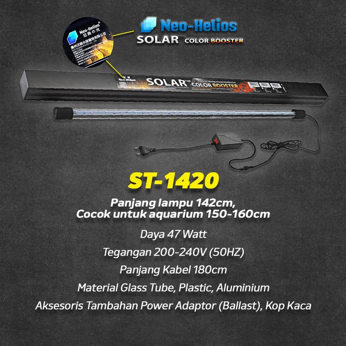 Gambar Neo Helios Solar Color Booster 142 cm Lamp View & Tanning Arwana 6700K Mencerahkan Warna Ikan Tanpa Merusak Menggunakan Teknologi Bio Optik Chip LED RGB Berkualitas Tinggi - 142CM STANDAR  dari 88 Red Gallery Supplies undefined Tokopedia
