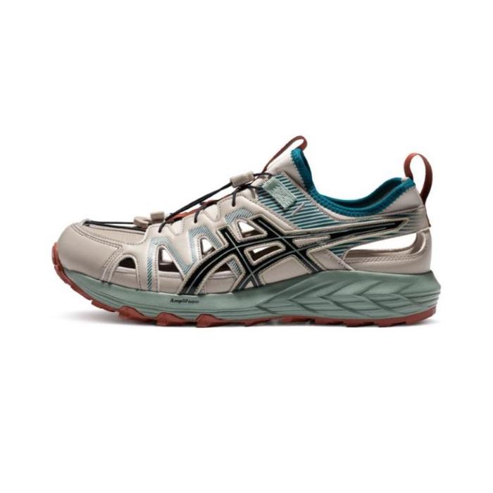 Gambar Sandal Asics Gel-Sonoma SE yang nyaman, tidak licin, dan mudah bernapas, serta tahan aus dan kasual - Abu-abu/Hijau, EUR 37/ 23.5 dari Rheal shopp undefined Tokopedia