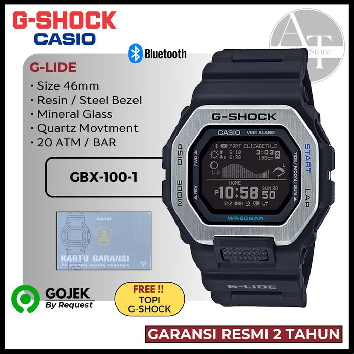 G Lide Gbx Casio Gbx 100 Glide Casio Gbx100 G Shock Gbx 100 Harga