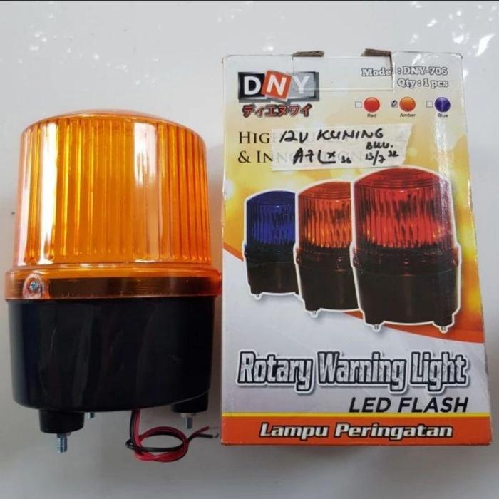 Gambar Lampu Rotator Rotary Rotari Sirine Ambulance LED 12V Universal Pick Up Truk Bus Container Kontener dari Klakson Mobil Part undefined Tokopedia