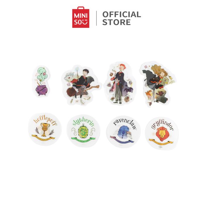 Gambar Miniso x Harry Potter Raster Sticker Set Stiker Raster Stiker Buku Kulkas - Type A dari minisoshopid undefined Tokopedia
