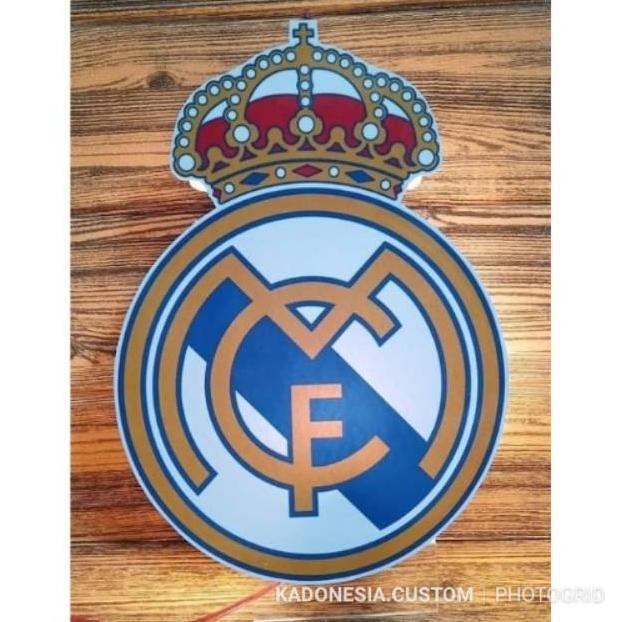 Gambar Lampu Hias Tidur Logo Bola Real Madrid Hadiah Kado Custom Ultah Pacar New Stok dari ayuwa online undefined Tokopedia