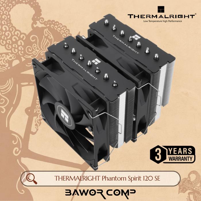 Gambar THERMALRIGHT Phantom Spirit 120 SE | CPU Cooler HSF Intel / AMD dari BAWOR COMPUTER undefined Tokopedia