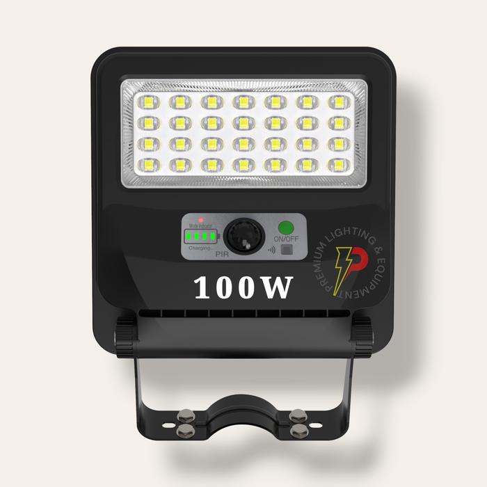 Gambar lampu solar cell panel mono outdoor otomatis 100W 200W 300 400 watt PJU LED all in one tenaga surya/matahari [BERGARANSI 1 TAHUN] - 100 watt dari Premium lighting_NEW undefined Tokopedia
