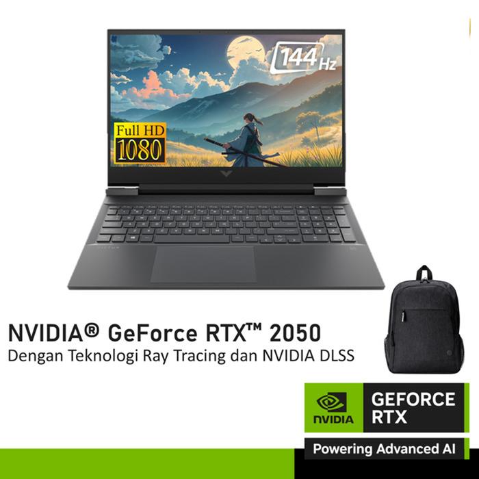 Gambar HP Victus 15 FA1094TX GeForce RTX 2050 - I5 12450H 8GB/16GB 512SSD OHS - RAM 8GB, +Extra Bundle dari NVIDIA GeForce Laptop undefined Tokopedia