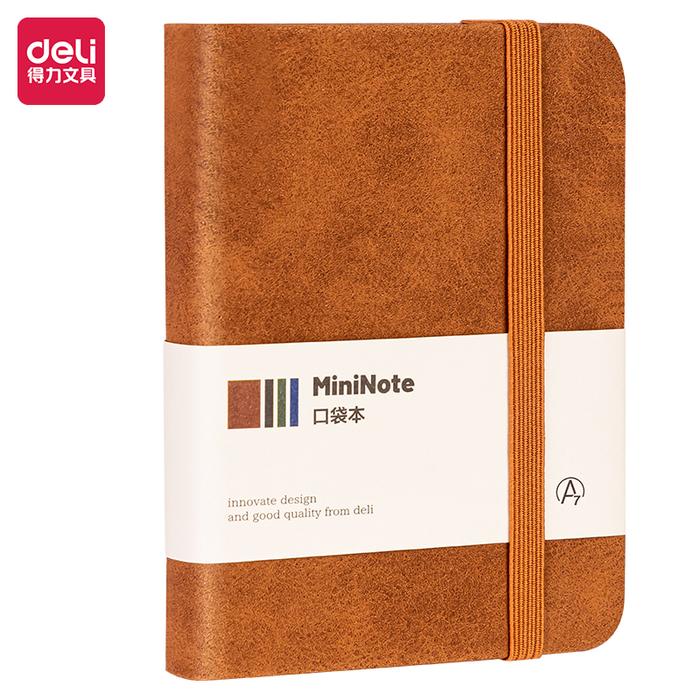 Gambar Deli Buku Catatan Sampul Kulit / Leather Cover Notebook 96 sheets BP119 - Coklat dari Deli Stationery Indonesia undefined Tokopedia