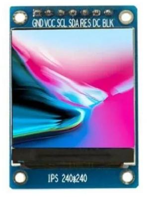 Gambar LCD OLED 1.3 INCH ST7789 TFT IPS 240x240 DISPLAY MODULE FULL COLOR - SOLDER dari TOKO RYTECH undefined Tokopedia