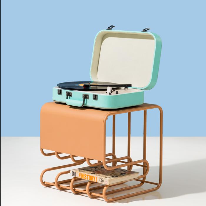 Gambar Meja Majalah Materium Magis Table Meja Mini Ruang Tamu - Coral Haze dari Materium undefined Tokopedia