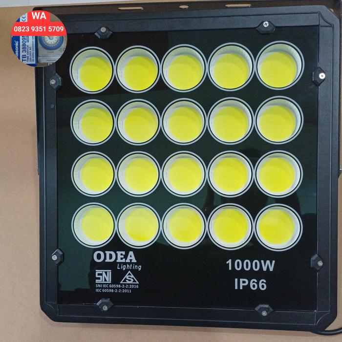 Gambar lampu sorot led cob 1000w/flood light led cob 1000w cahaya pufih dari suryakencana abadi undefined Tokopedia