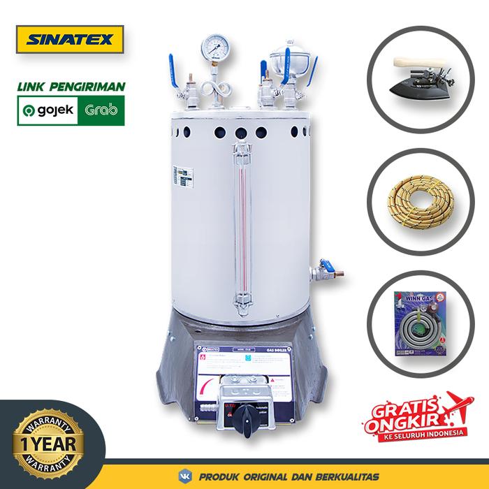 Gambar SINATEX Tabung Boiler Setrika Uap Laundry 25 Liter Lengkap (GojekGrab) - Lengkap dari SentraTeknik undefined Tokopedia