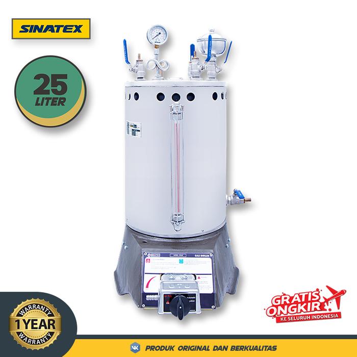 Gambar SINATEX Tabung Boiler Setrika Uap Laundry 25 Liter Lengkap (GojekGrab) - Siap Pakai dari SentraTeknik undefined Tokopedia